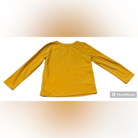 Cat & Jack We Are All Unique Long Sleeved Shirt-Girl’s Size 5T-Acorns Yellow - Picture 3 of 7
